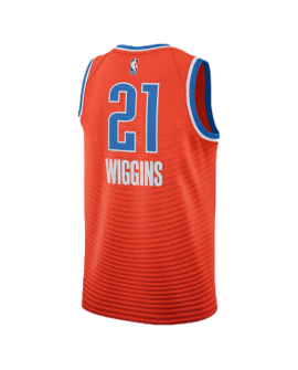 Aaron Wiggins #21 Oklahoma City Thunder Orange Statement-Trikot