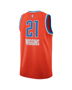 Aaron Wiggins #21 Oklahoma City Thunder Orange Statement-Trikot