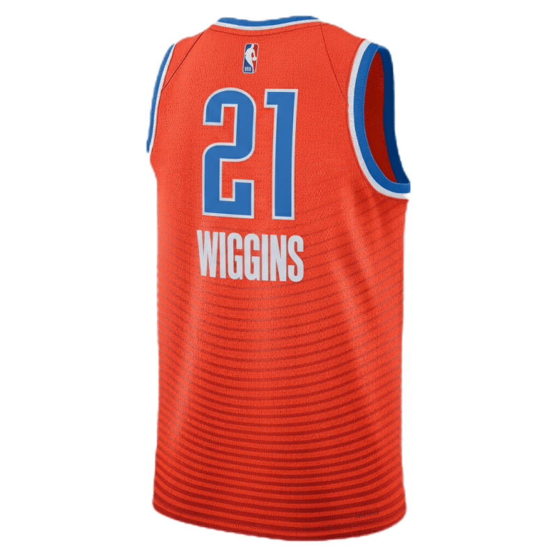 Aaron Wiggins #21 Oklahoma City Thunder Orange Statement-Trikot