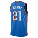 Aaron Wiggins #21 Oklahoma City Thunder Blue Icon Trikot