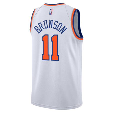 Jalen Brunson #11 New York Knicks Weiß Association-Trikot