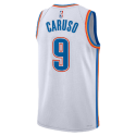 Alex Caruso #9 Oklahoma City Thunder Weiß Association-Trikot