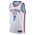 Chet Holmgren #7 Oklahoma City Thunder Weiß Association Trikot