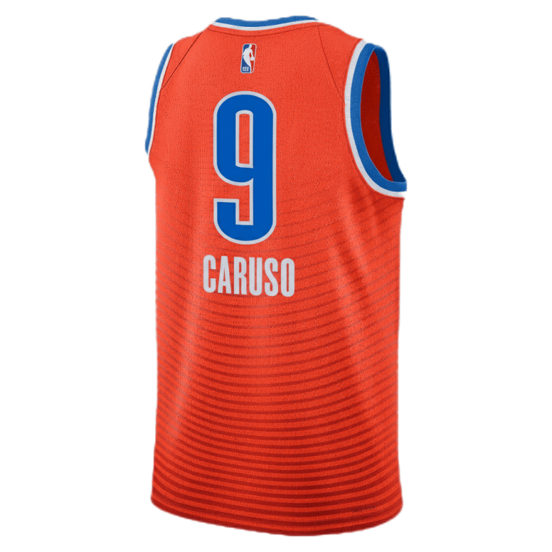 Alex Caruso #9 Oklahoma City Thunder Orange Statement-Trikot
