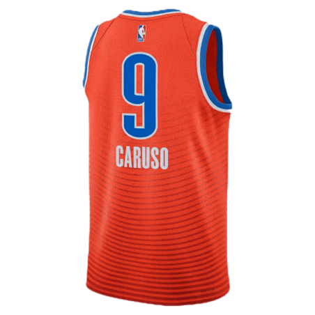 Alex Caruso #9 Oklahoma City Thunder Orange Statement-Trikot