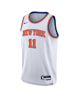 Jalen Brunson #11 New York Knicks Weiß Association-Trikot