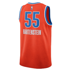 Isaiah Hartenstein #55 Oklahoma City Thunder Orange Statement-Trikot