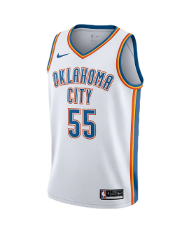 Isaiah Hartenstein #55 Oklahoma City Thunder Weiß Association-Trikot
