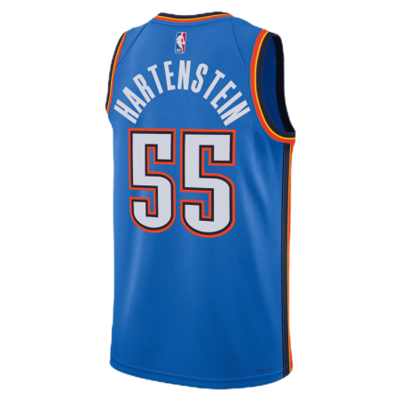 Isaiah Hartenstein #55 Oklahoma City Thunder Blue Icon Trikot