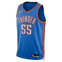 Isaiah Hartenstein #55 Oklahoma City Thunder Blue Icon Trikot
