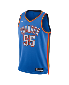 Isaiah Hartenstein #55 Oklahoma City Thunder Blue Icon Trikot