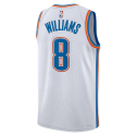 Jalen Williams #8 Oklahoma City Thunder Weiß Association-Trikot