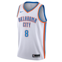 Jalen Williams #8 Oklahoma City Thunder Weiß Association-Trikot