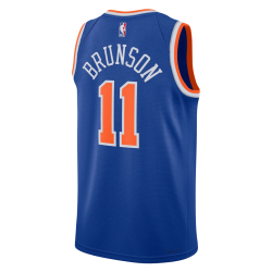 Jalen Brunson #11 New York Knicks Blue Icon Trikot