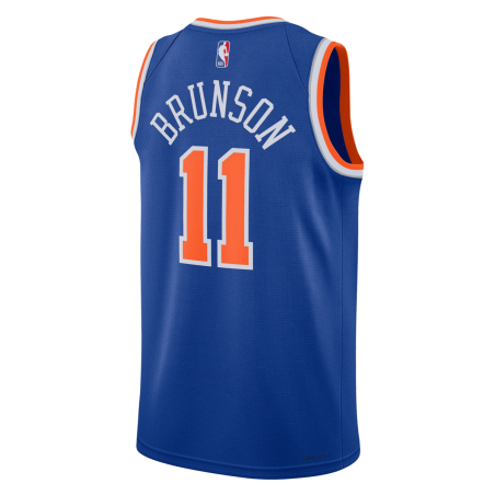 Jalen Brunson #11 New York Knicks Blue Icon Trikot