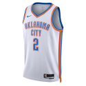 Shai Gilgeous-Alexander #2 Oklahoma City Thunder Weiß Association Trikot