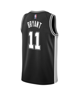 Carter Bryant #11 San Antonio Spurs Schwarzes Icon-Trikot