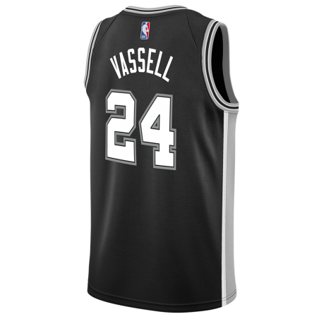 Devin Vassell #24 San Antonio Spurs Schwarzes Icon-Trikot