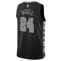Devin Vassell #24 San Antonio Spurs Schwarzes Statement-Trikot