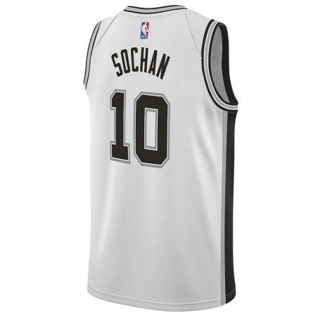 Jeremy Sochan #10 San Antonio Spurs Weiß Association-Trikot