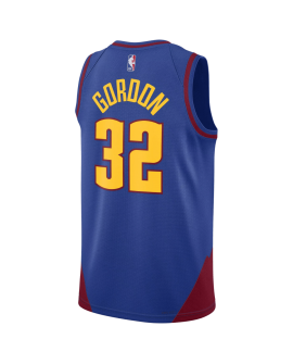 Aaron Gordon #32 Denver Nuggets Blaues Statement-Trikot