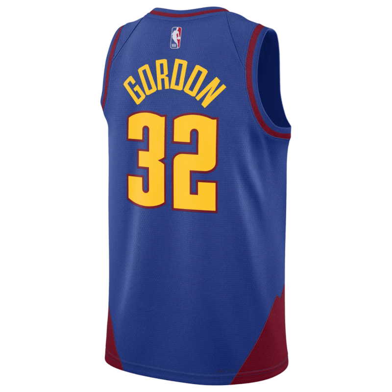 Aaron Gordon #32 Denver Nuggets Blaues Statement-Trikot