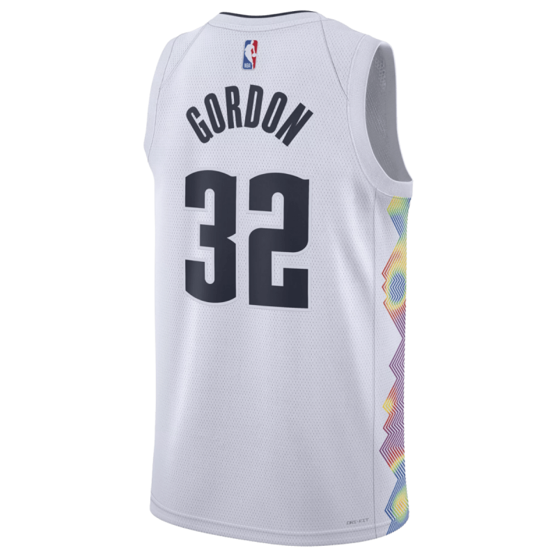 Aaron Gordon #32 Denver Nuggets Weißes City Edition-Trikot
