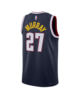 Jamal Murray #27 Denver Nuggets Navy Icon-Trikot