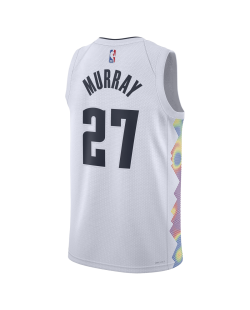 Jamal Murray #27 Denver Nuggets Weißes City Edition-Trikot