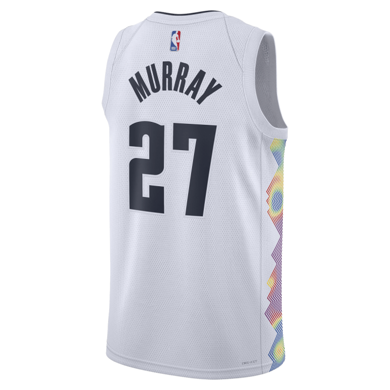 Jamal Murray #27 Denver Nuggets Weißes City Edition-Trikot