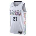Jamal Murray #27 Denver Nuggets Weißes City Edition-Trikot