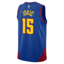 Nikola Jokić #15 Denver Nuggets Blaues Statement-Trikot