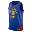 Nikola Jokić #15 Denver Nuggets Blaues Statement-Trikot
