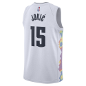 Nikola Jokić #15 Denver Nuggets Weißes City Edition-Trikot