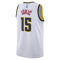 Nikola Jokić #15 Denver Nuggets Weiß Association-Trikot