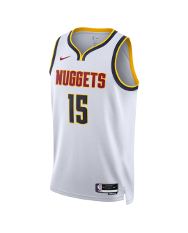 Nikola Jokić #15 Denver Nuggets Weiß Association-Trikot