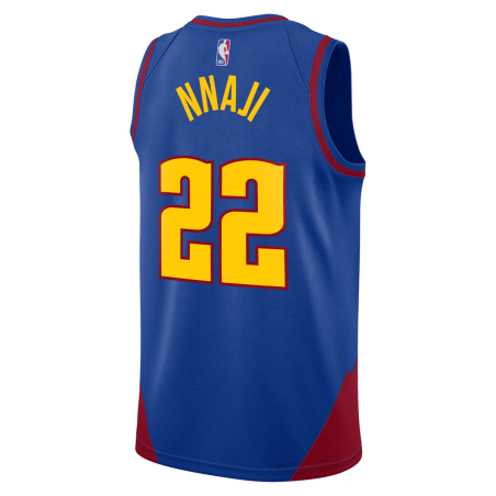 Zeke Nnaji #22 Denver Nuggets Blaues Statement-Trikot
