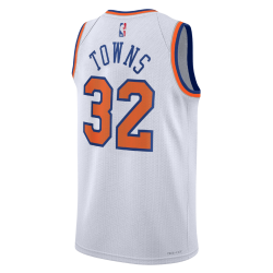 Karl-Anthony Towns #32 New York Knicks Weiß Association Trikot