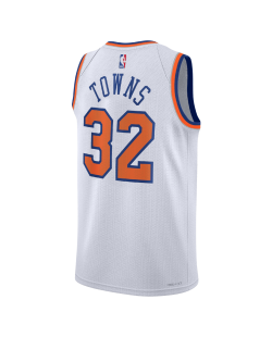 Karl-Anthony Towns #32 New York Knicks Weiß Association Trikot
