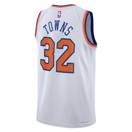 Karl-Anthony Towns #32 New York Knicks Weiß Association Trikot