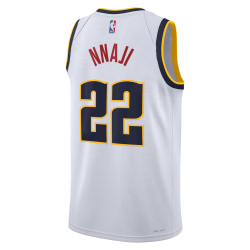 Zeke Nnaji #22 Denver Nuggets Weiß Association-Trikot