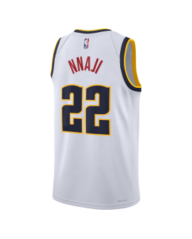 Zeke Nnaji #22 Denver Nuggets Weiß Association-Trikot