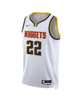 Zeke Nnaji #22 Denver Nuggets Weiß Association-Trikot