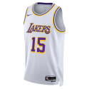 Weißes Association-Trikot der Austin Reaves #15 der Los Angeles Lakers