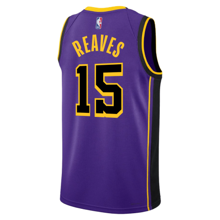 Austin Reaves #15 Lila Statement-Trikot der Los Angeles Lakers