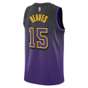 Austin Reaves #15 Los Angeles Lakers Purple City Edition-Trikot
