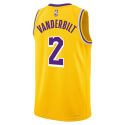Jarred Vanderbilt #2 Los Angeles Lakers Gelbes Icon-Trikot