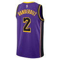 Jarred Vanderbilt #2 Lila Statement-Trikot der Los Angeles Lakers