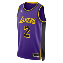 Jarred Vanderbilt #2 Lila Statement-Trikot der Los Angeles Lakers