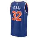 Karl-Anthony Towns #32 New York Knicks Blue Icon Trikot